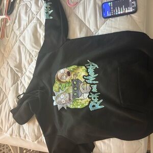 Amazon Black Graphic Hoodie